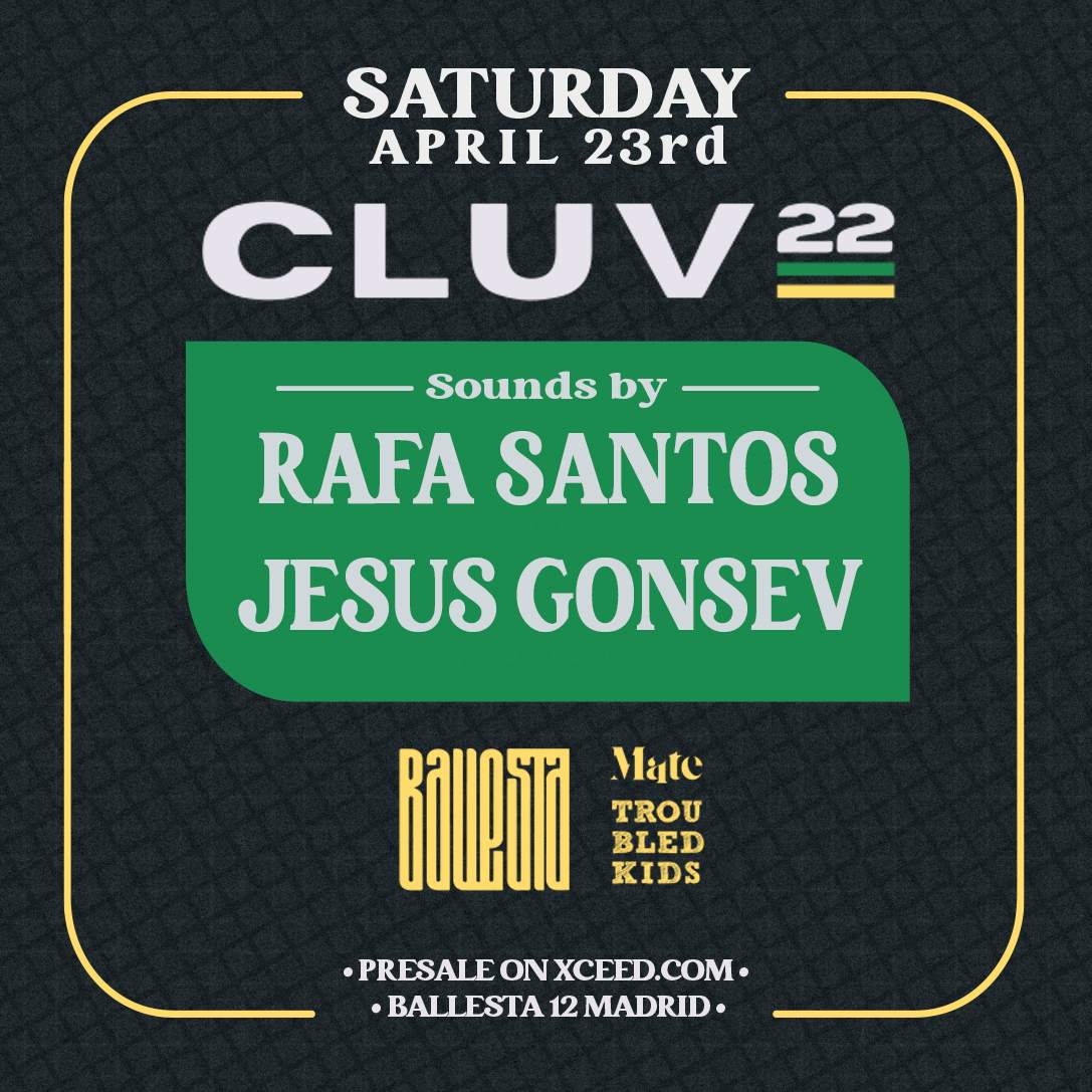CLUV22: Rafa Santos + Jesús Gonsev - Página frontal