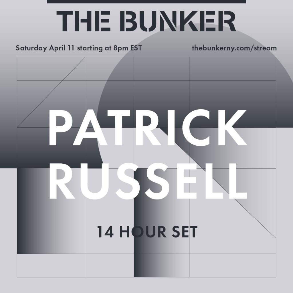 The Bunker Livestream with Patrick Russell 14 Hour Deep Listening set - Página trasera