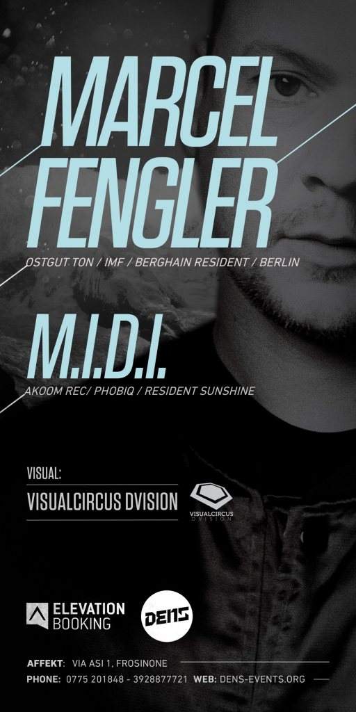 Marcel Fengler - フライヤー裏