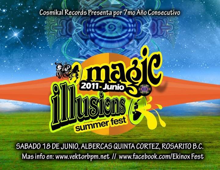 Magic Illusions Summer Fest 2011 - Página frontal