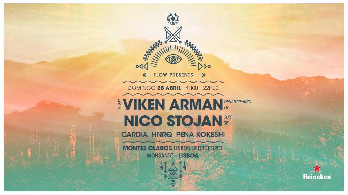 Flow presents Viken Arman, Nico Stojan - Página frontal