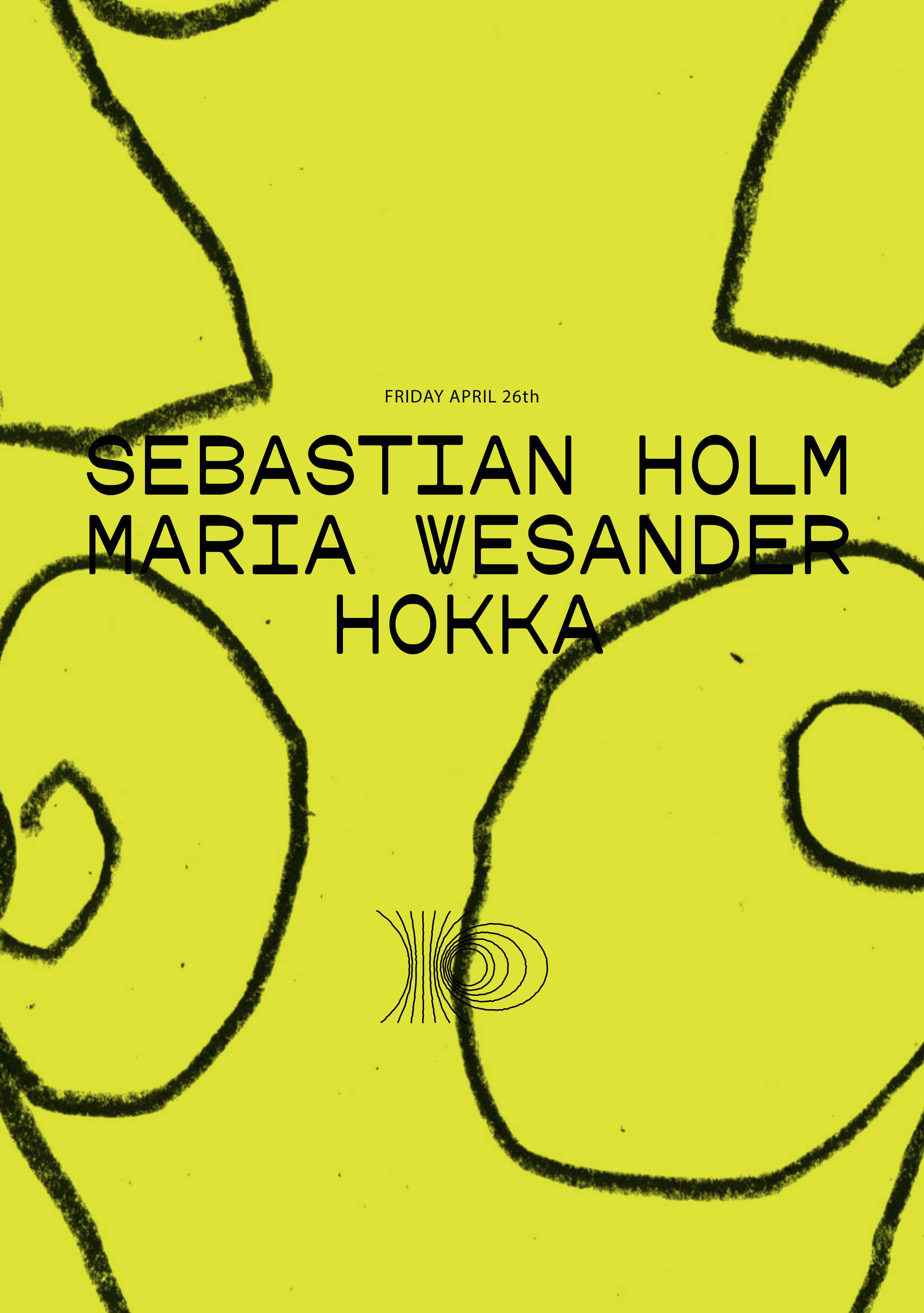 Maria Wesander, Sebastian Holm, Hokka - Página frontal