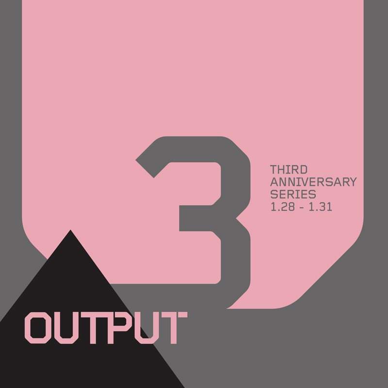 Output Third Anniversary - 718 Sessions - Danny Krivit/ Soul Clap - フライヤー表