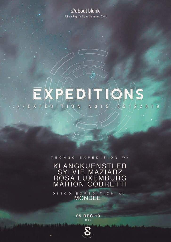 Expeditions N015 - フライヤー裏