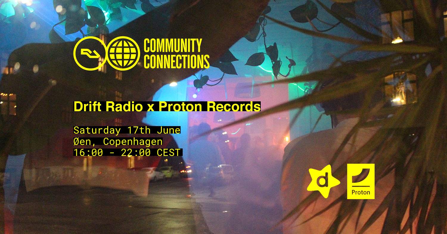RA CC Copenhagen x Drift Radio x Proton Records - Página frontal