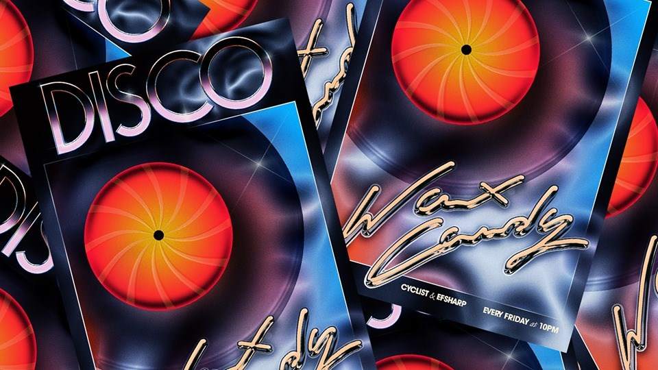 Wax Candy Disco - フライヤー表