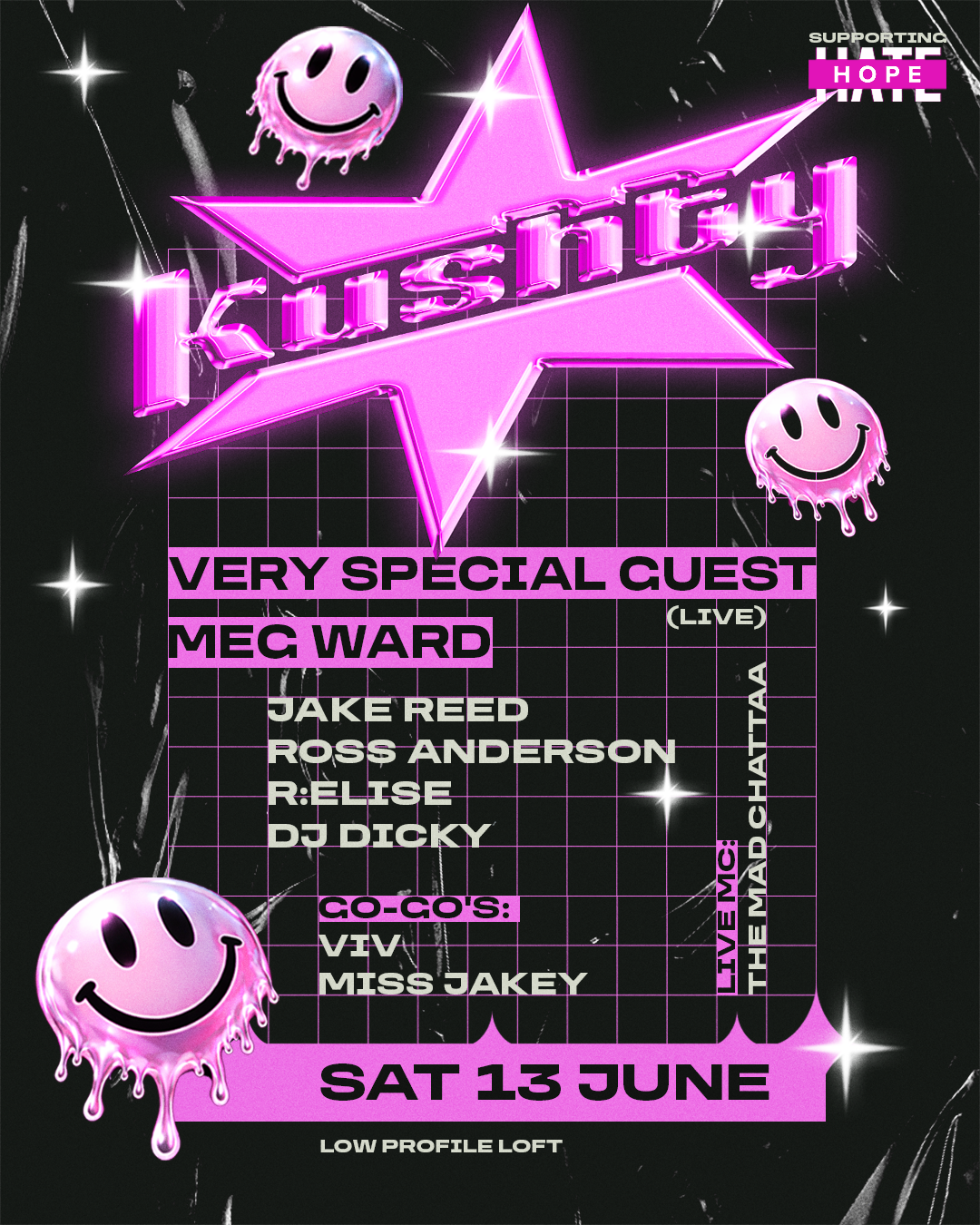 SOLD OUT. EARLY TICKETS ON DOOR - KUSHTY at Low Profile Loft at Low ...