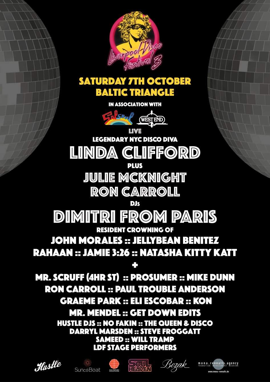 Liverpool Disco Festival 3 - フライヤー表