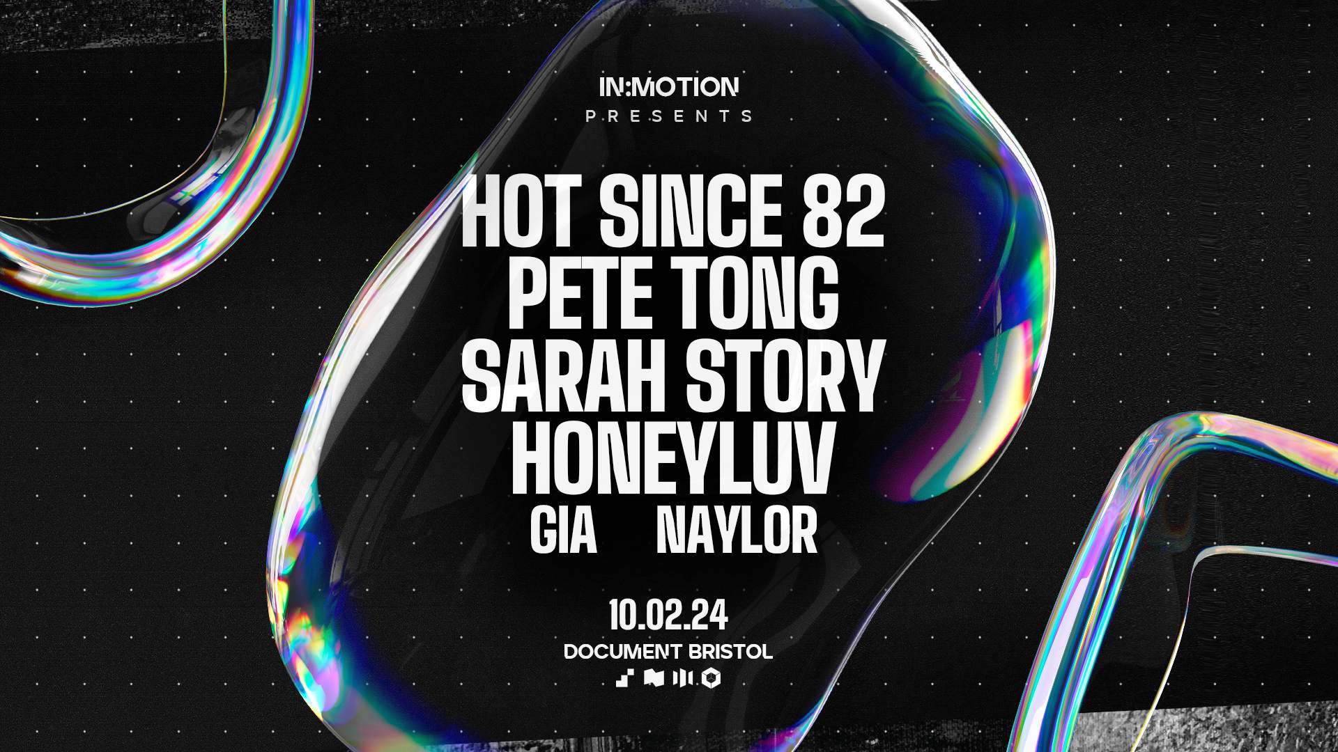 In:Motion presents: Hot Since 82, Pete Tong + more - Página frontal