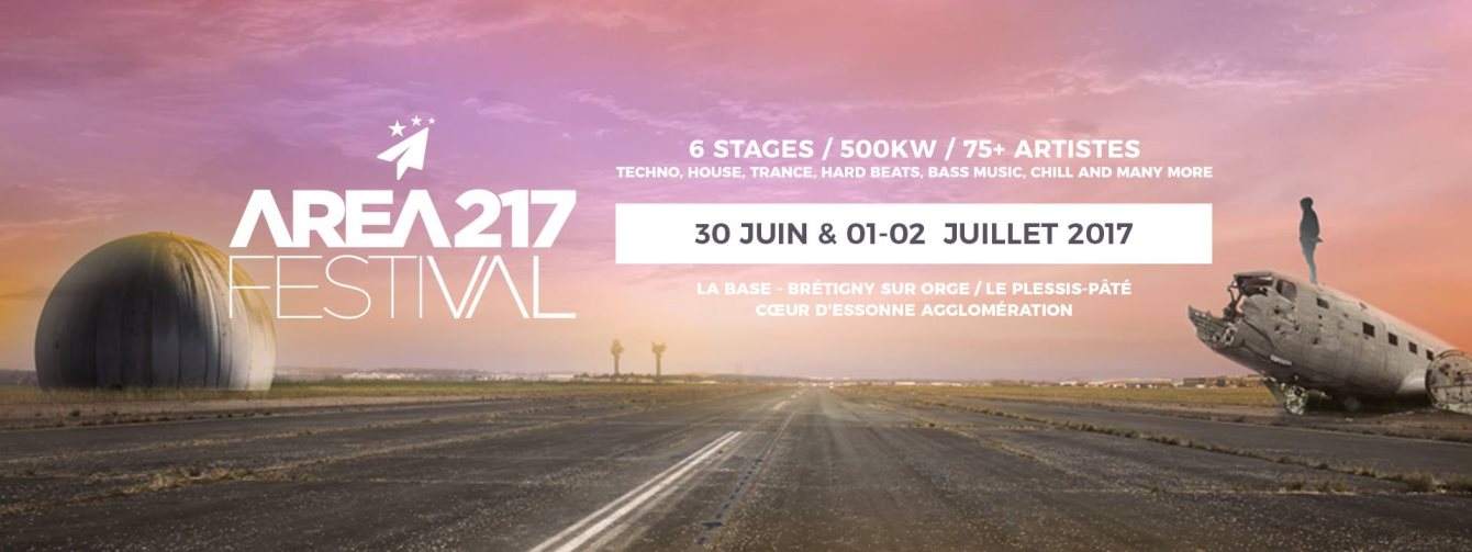 [CANCELLED] Area217 Festival - フライヤー表
