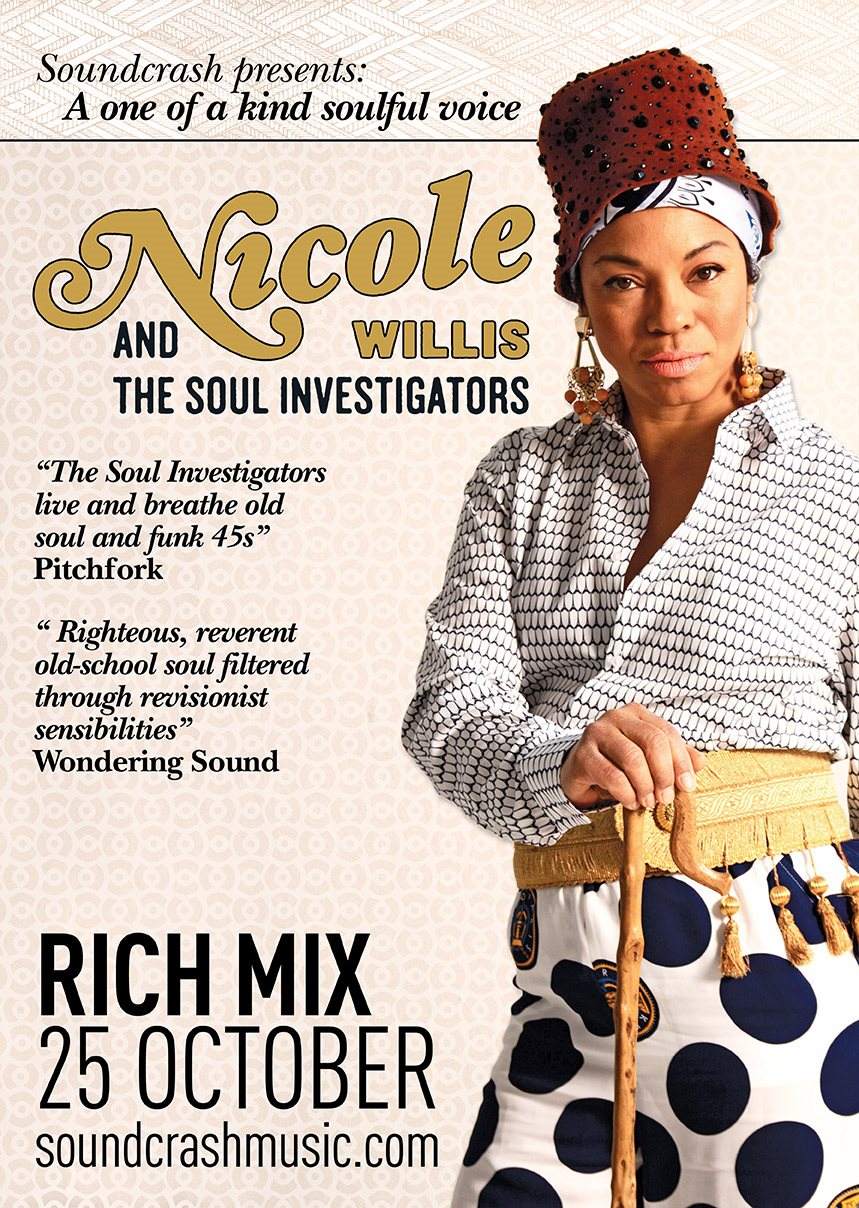 Nicole Willis & The Soul Investigators Live - Página frontal