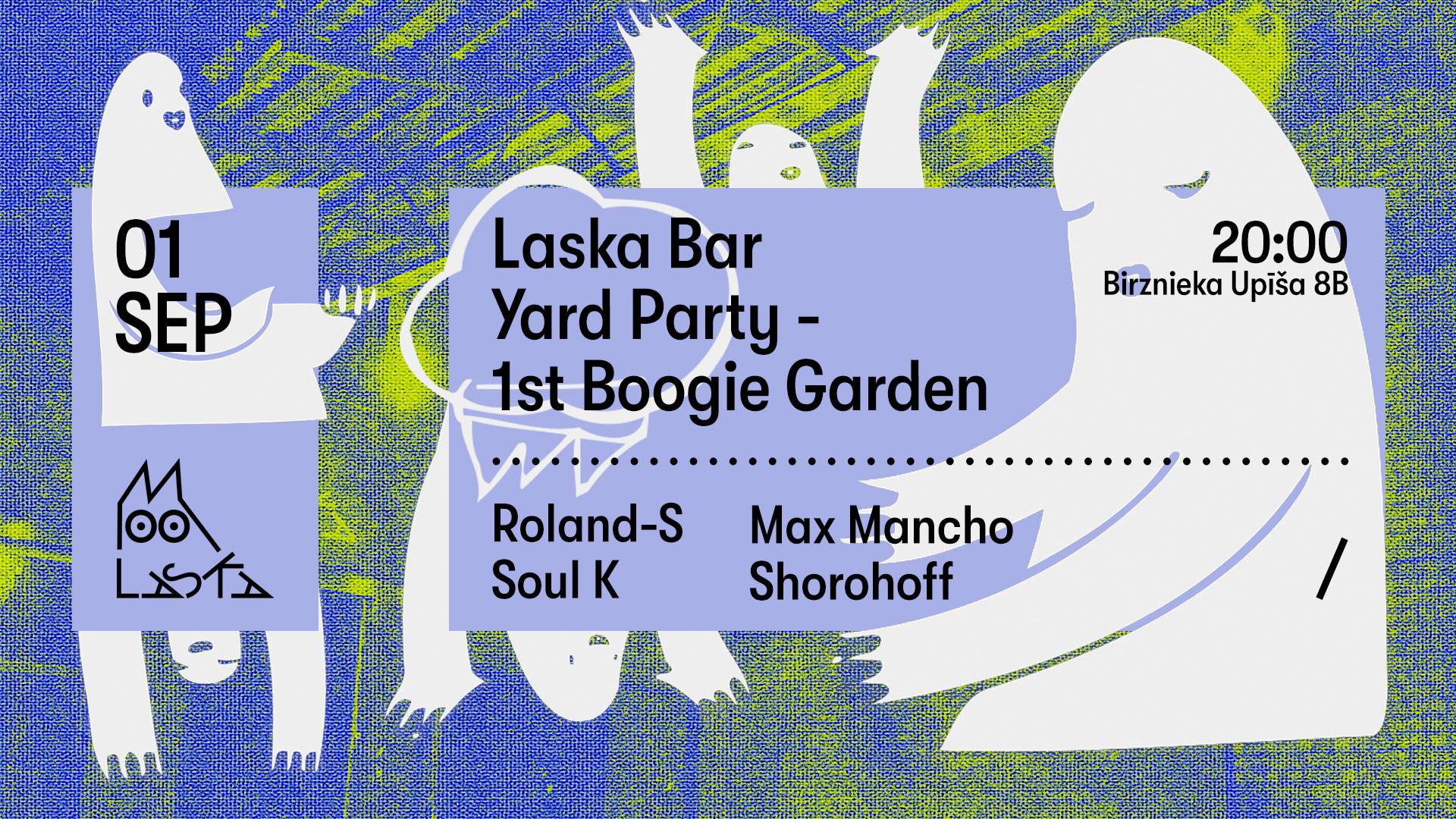 Yard Party - 1st Boogie Garden - フライヤー表