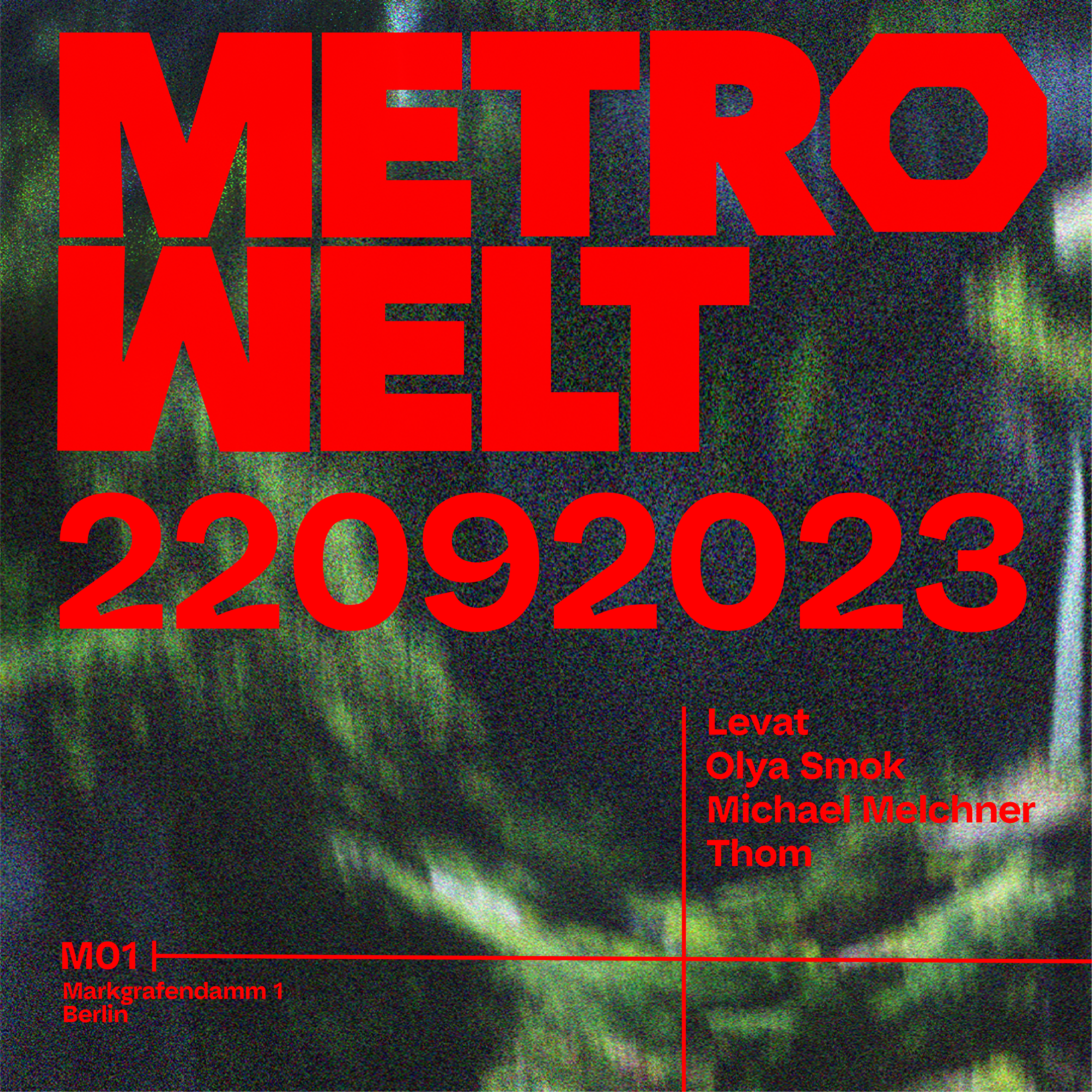 Metrowelt - フライヤー裏