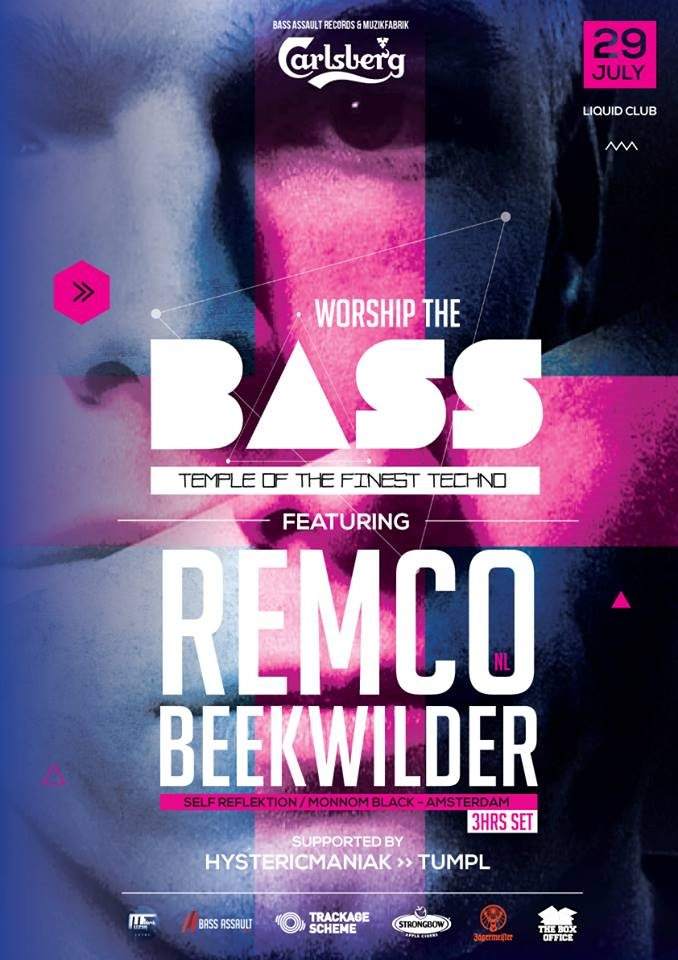 Worship The Bass Pres. Remco Beekwilder  - Página frontal