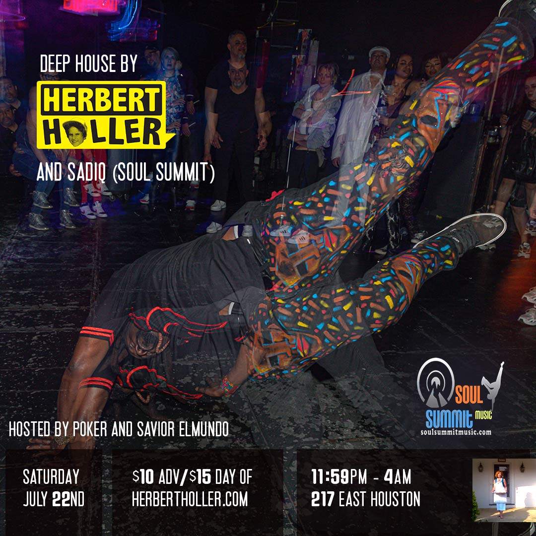Herbert Holler presents: My House with Soul Summit Music - フライヤー表