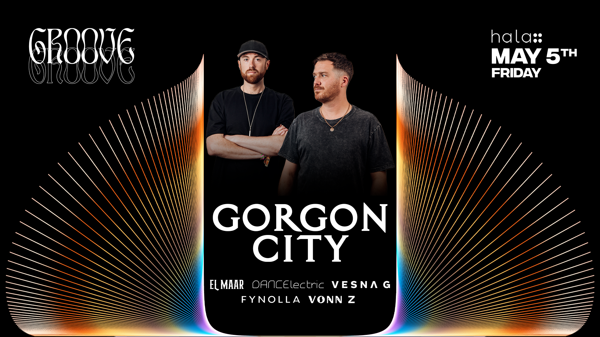 GROOVE with Gorgon City - フライヤー表