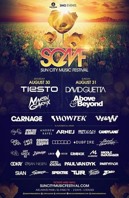 Sun City Music Festival 2014 Day 2 at Ascarate Park, El Paso
