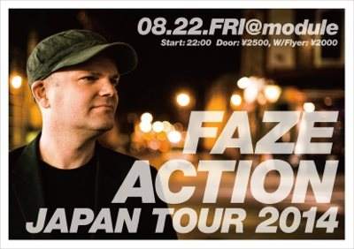 Powder & Herb presents Faze Action Japan Tour 2014 - フライヤー表