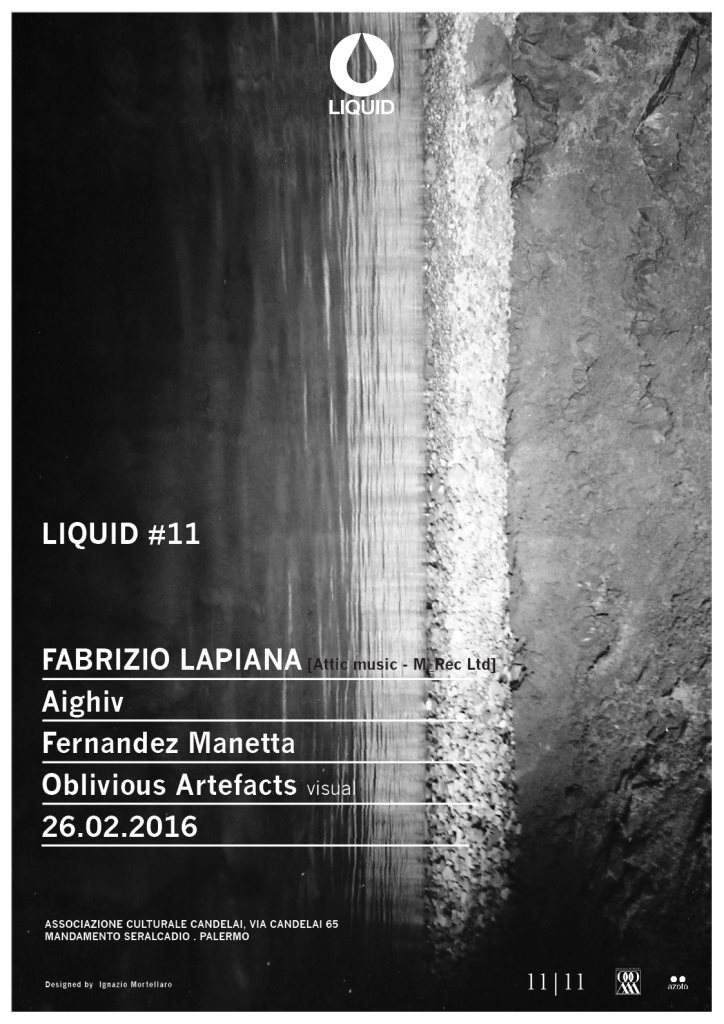Liquid/ 11|11 present Fabrizio Lapiana - Página frontal