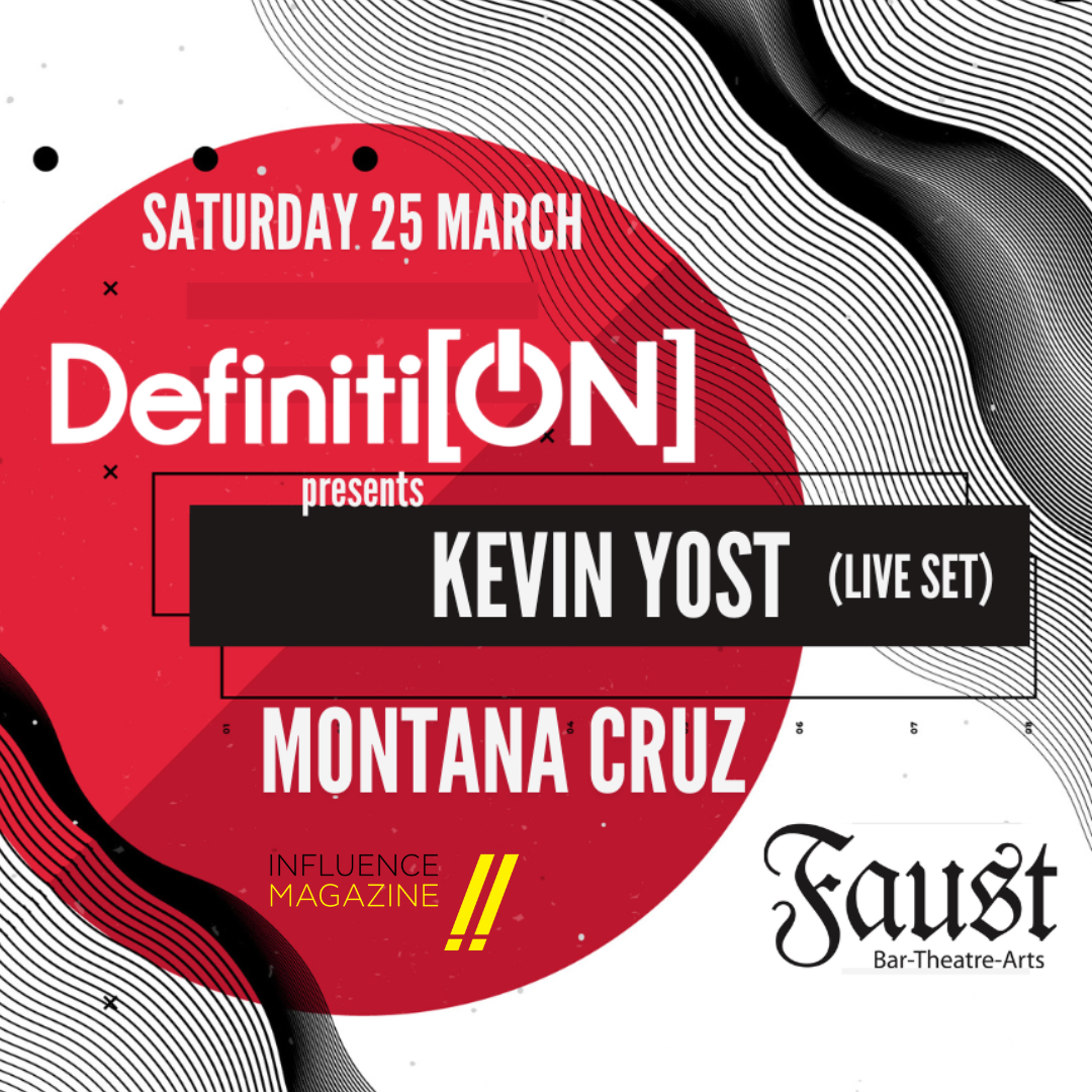 DEFINITION presents Kevin Yost (Live DJ Set) & Montana Cruz - Página frontal