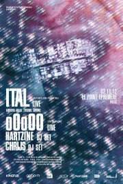 Ital Live A/V Tour - フライヤー表