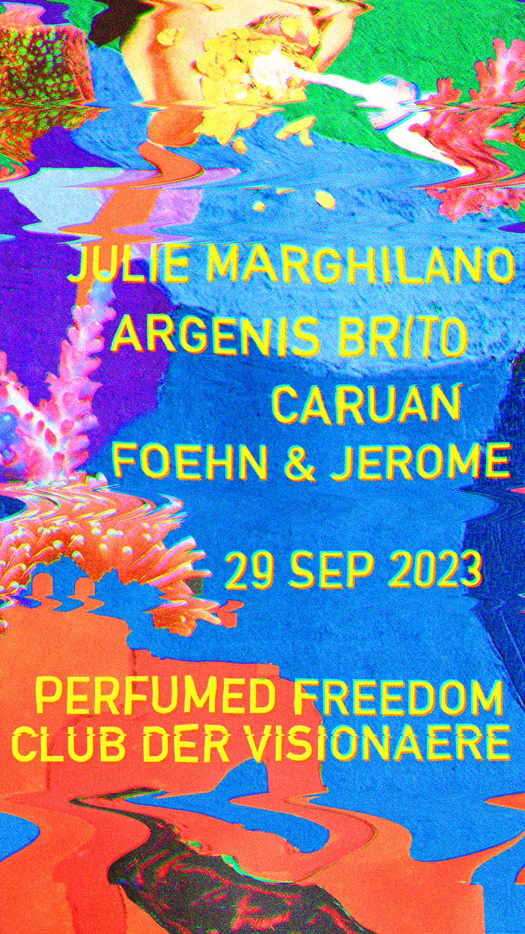 Perfumed Freedom: Fabian's Birthday Edition - フライヤー表