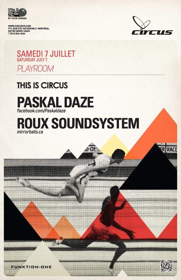 Paskal Daze - Roux Soundsystem - Página frontal