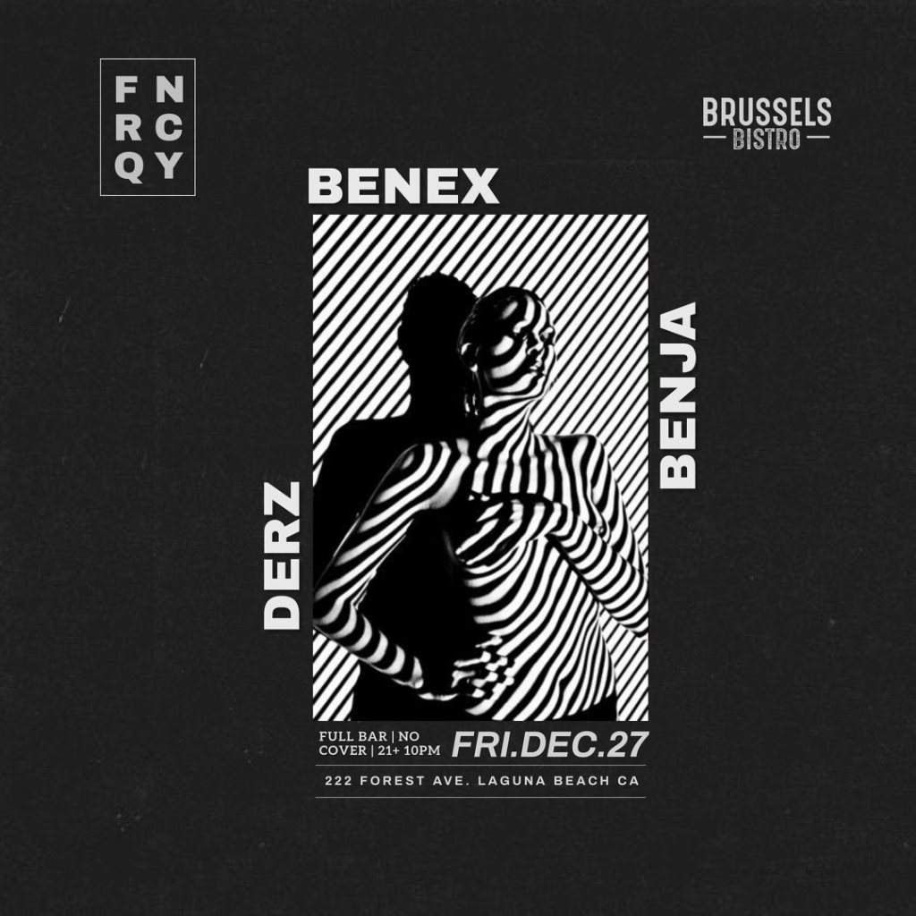 Frequency presents Benja, Derz and Benex - Página frontal
