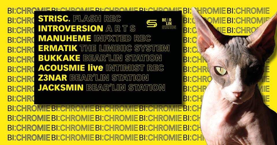 Bi:Chromie 2.0 - Bear'lin Station Invites 5ens - Página frontal