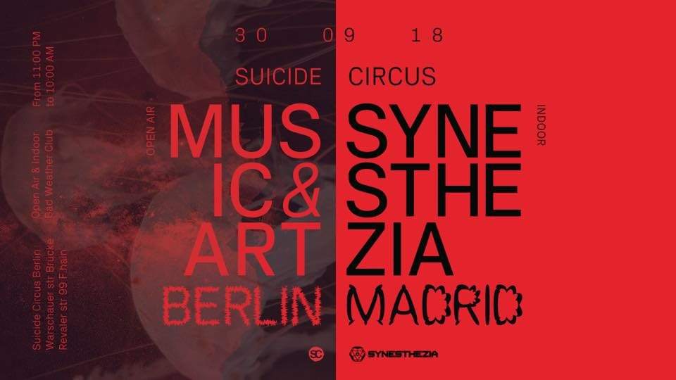Music&art Berlin - Collab.- Synesthezia Madrid - Página frontal