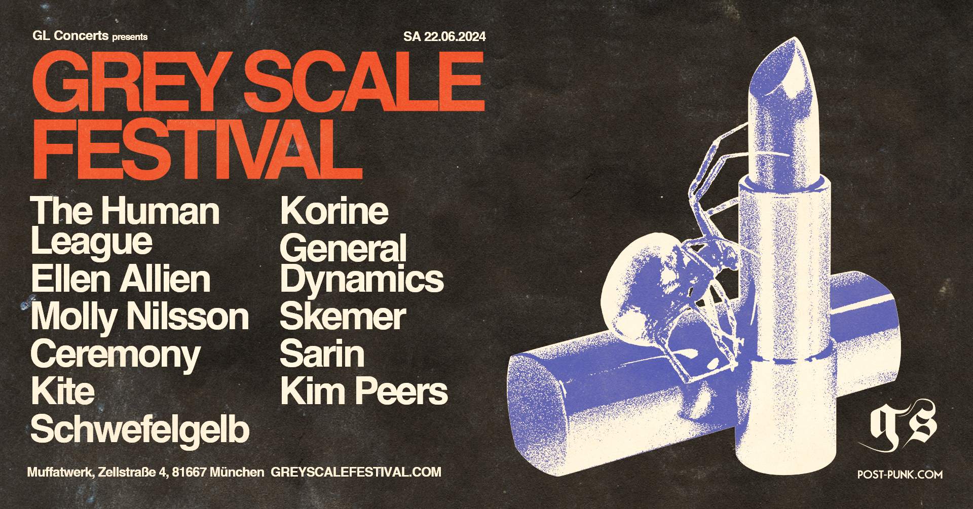 Grey Scale Festival 2024 - フライヤー表