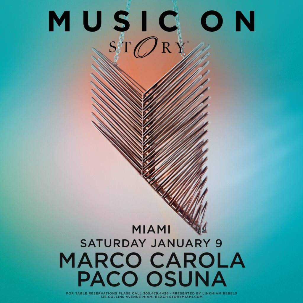 Music On Marco Carola & Paco Osuna - Página frontal