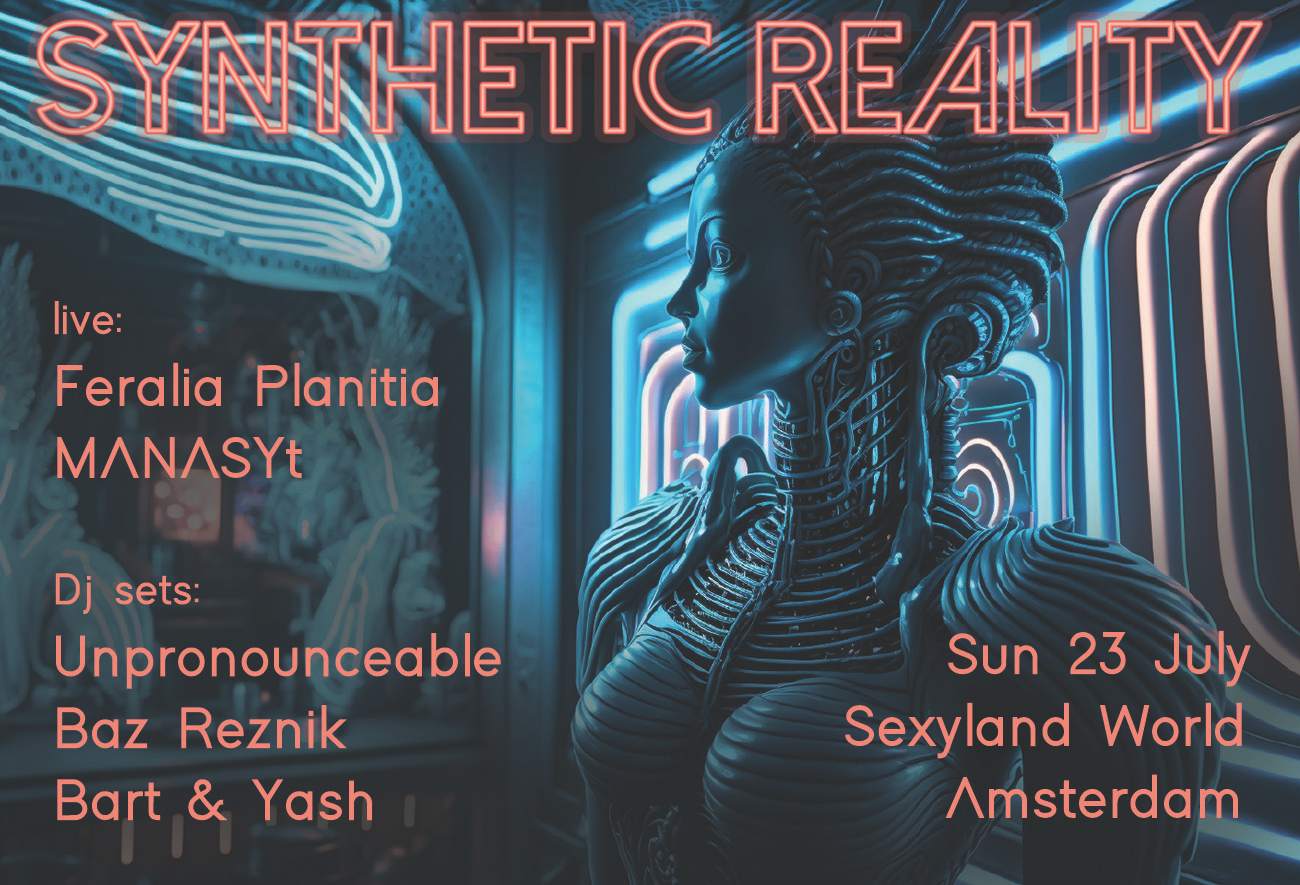 Synthetic Reality - フライヤー表