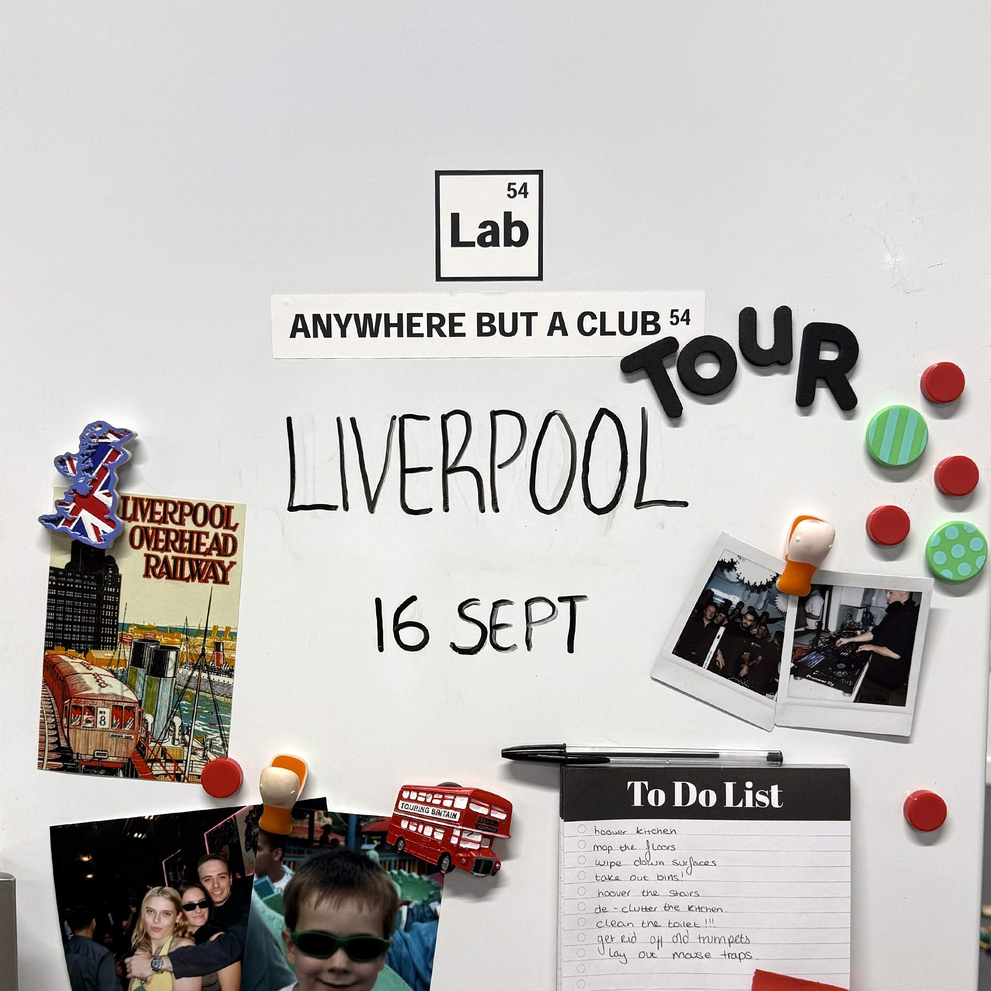 Anywhere But A Club Tour - Liverpool at Baltic Market, Liverpool