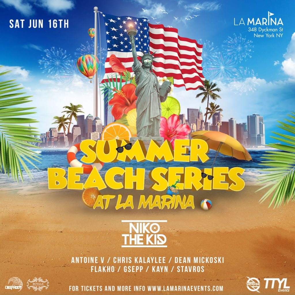 Summer Beach Series At La Marina - Página frontal