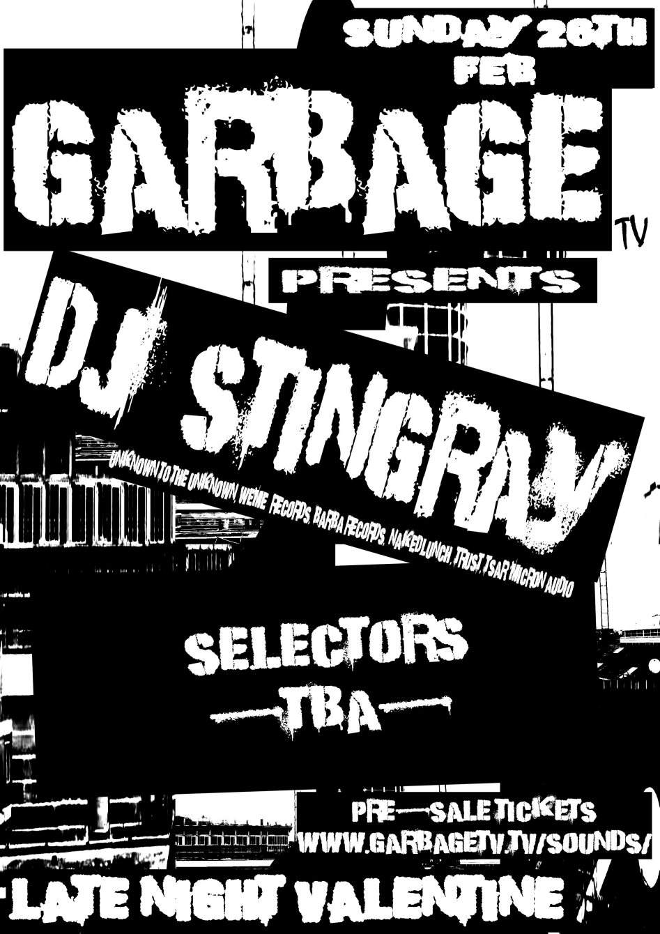 DJ Stingray - Página frontal