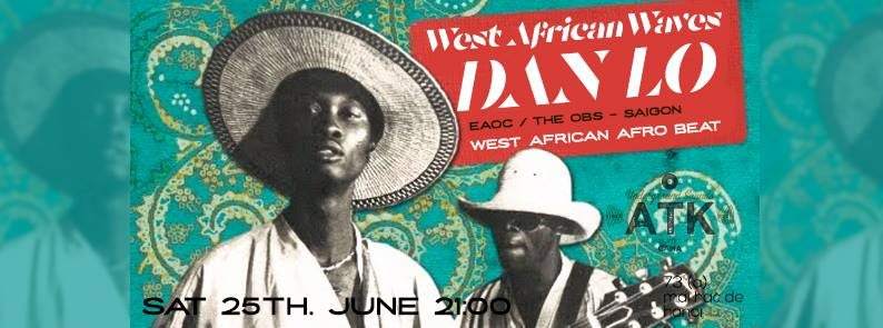West African Waves with Dan Lo - フライヤー表