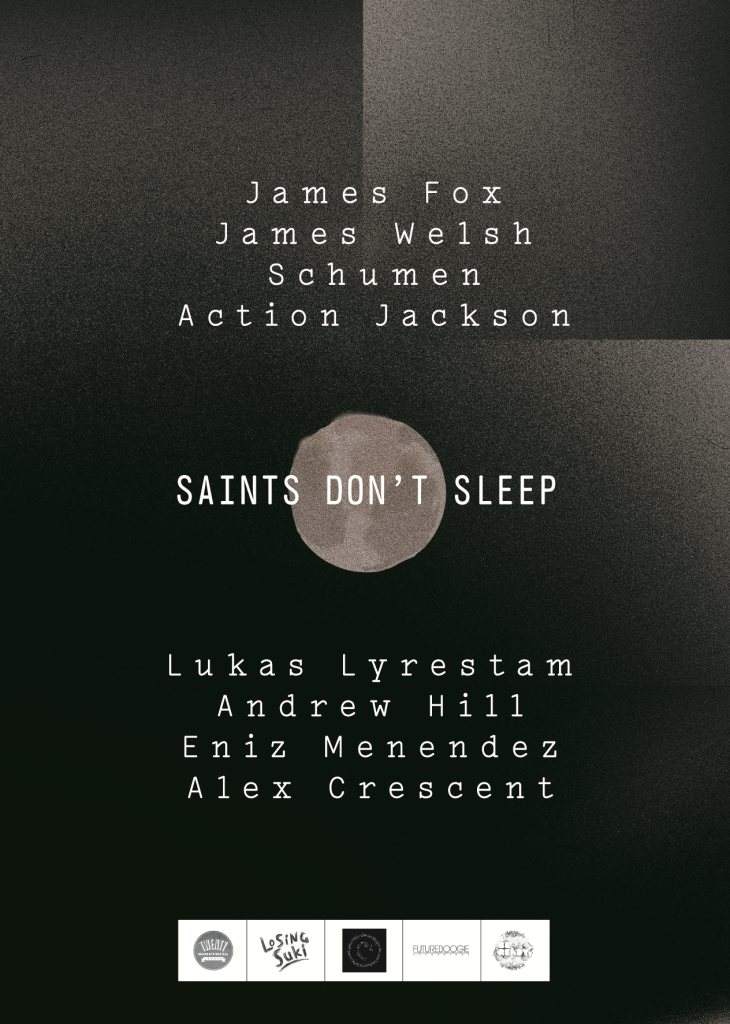Saints Don't Sleep - Página trasera