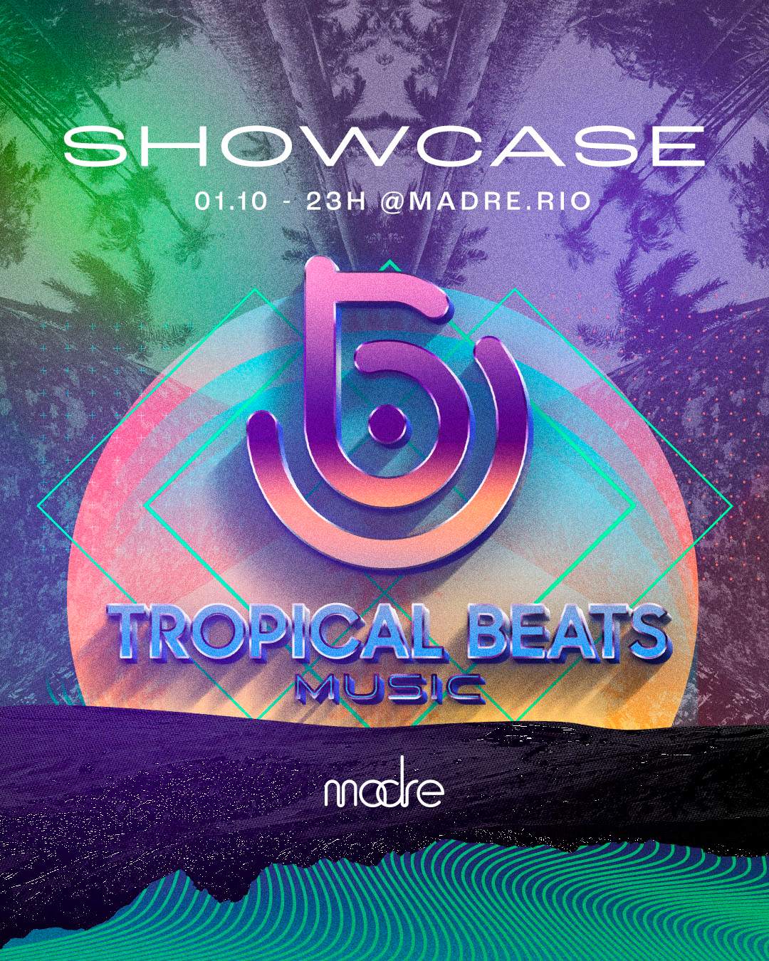 Showcase Tropical Beats Music - Página frontal