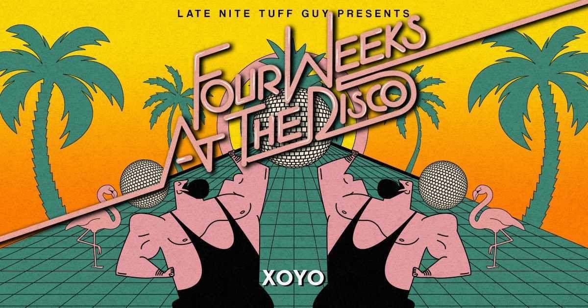 Four Weeks At The Disco (Day & Night Series): Late Nite Tuff Guy + Norman Jay + Eli Escobar - Página frontal