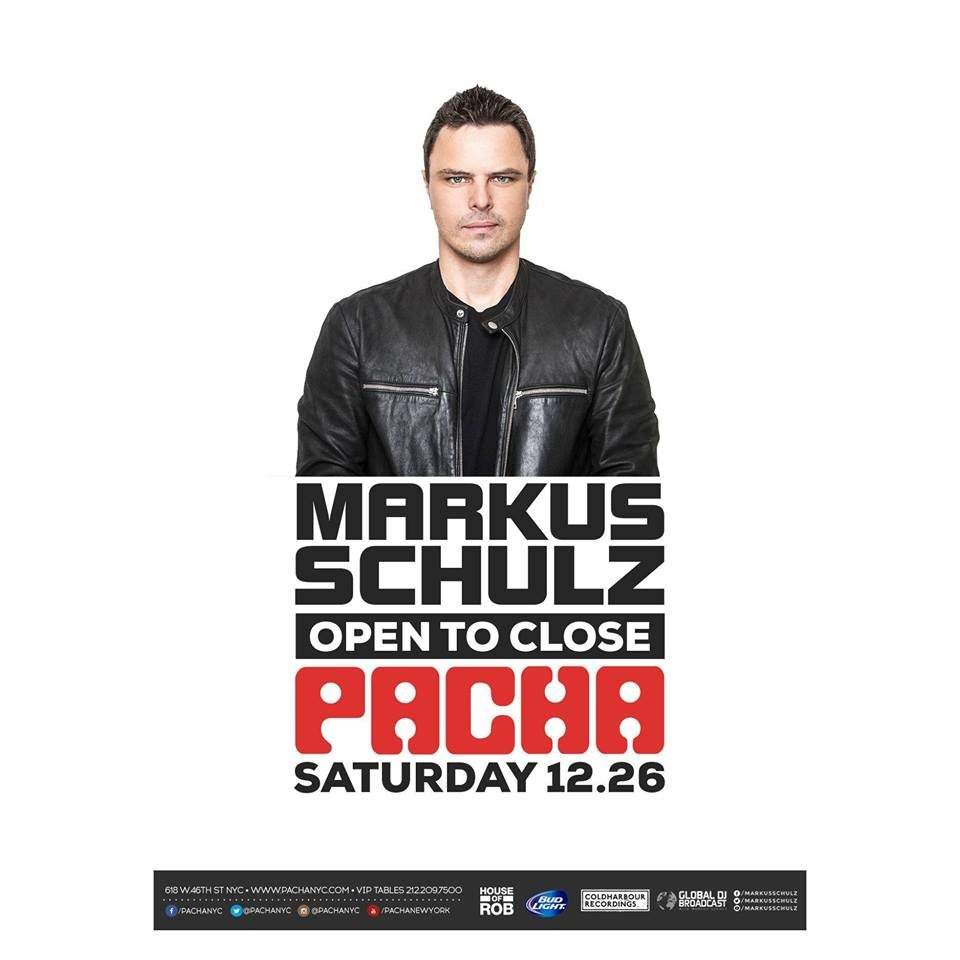 Markus Schulz - Open to Close - Saturday, December 26 - Página frontal