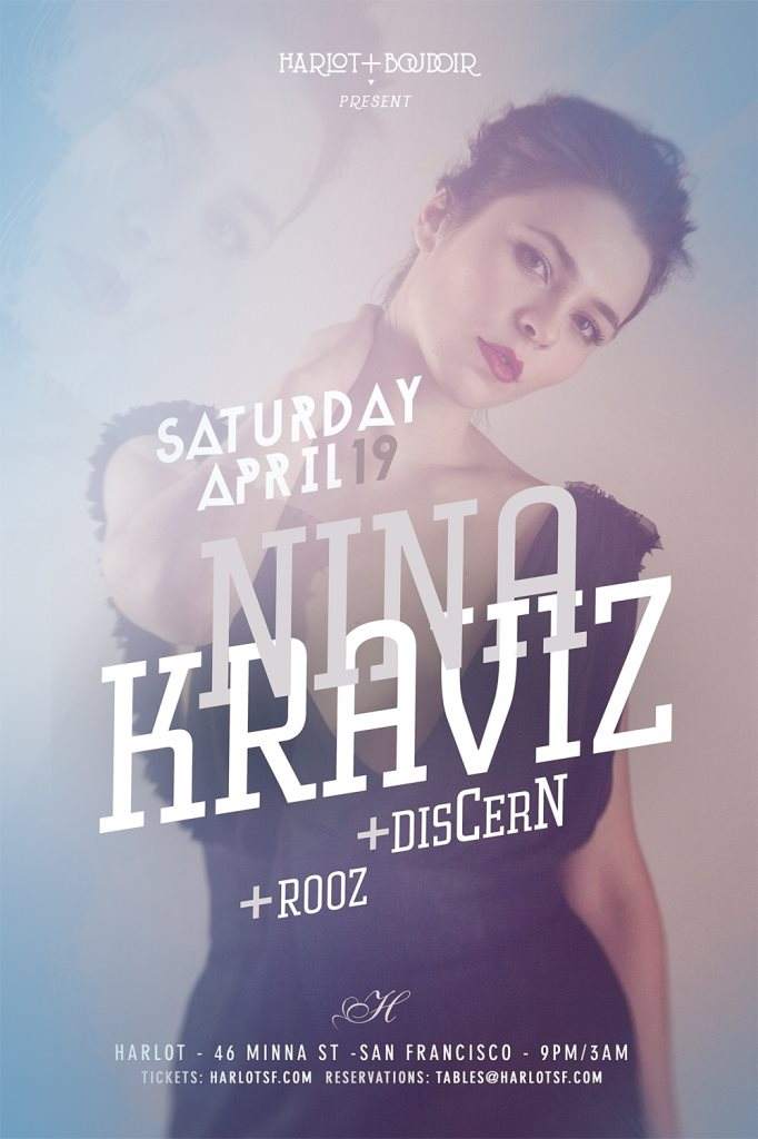 Nina Kraviz + Discern + Rooz - Página frontal