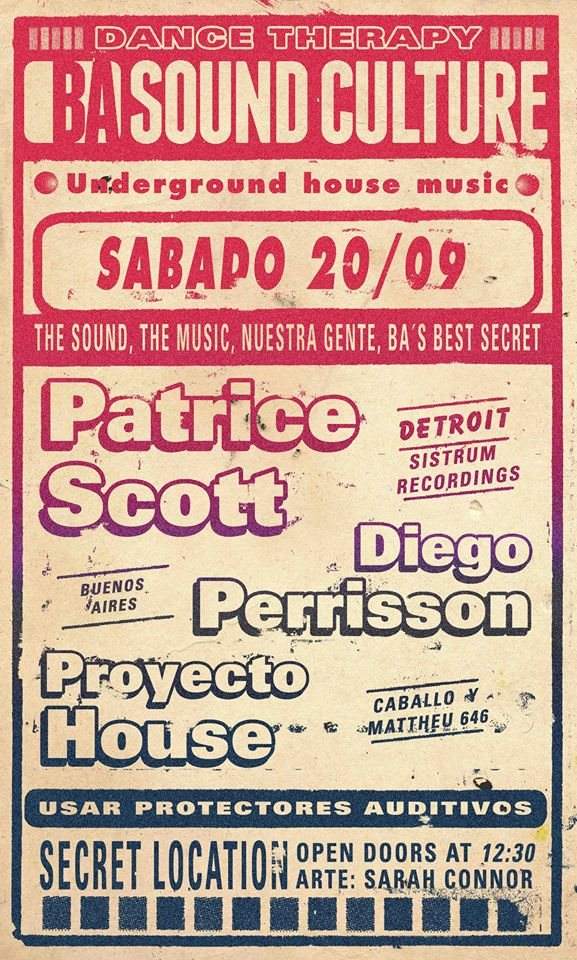 BA Sound Culture 018 with Patrice Scott - Página frontal