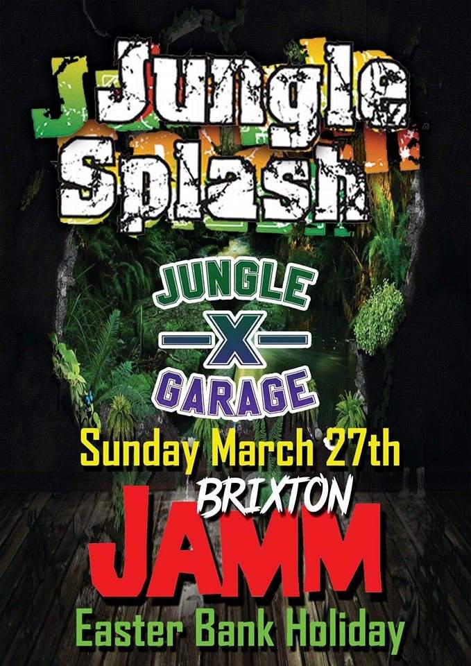 Jungle Splash presents Jungle X Garage - Página frontal