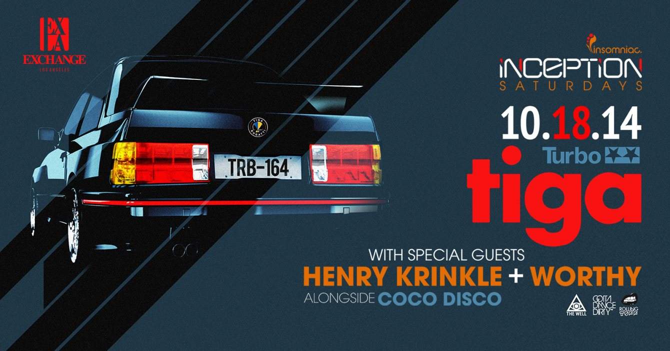 Inception Feat. Tiga, Henry Krinkle, Worthy - Página frontal