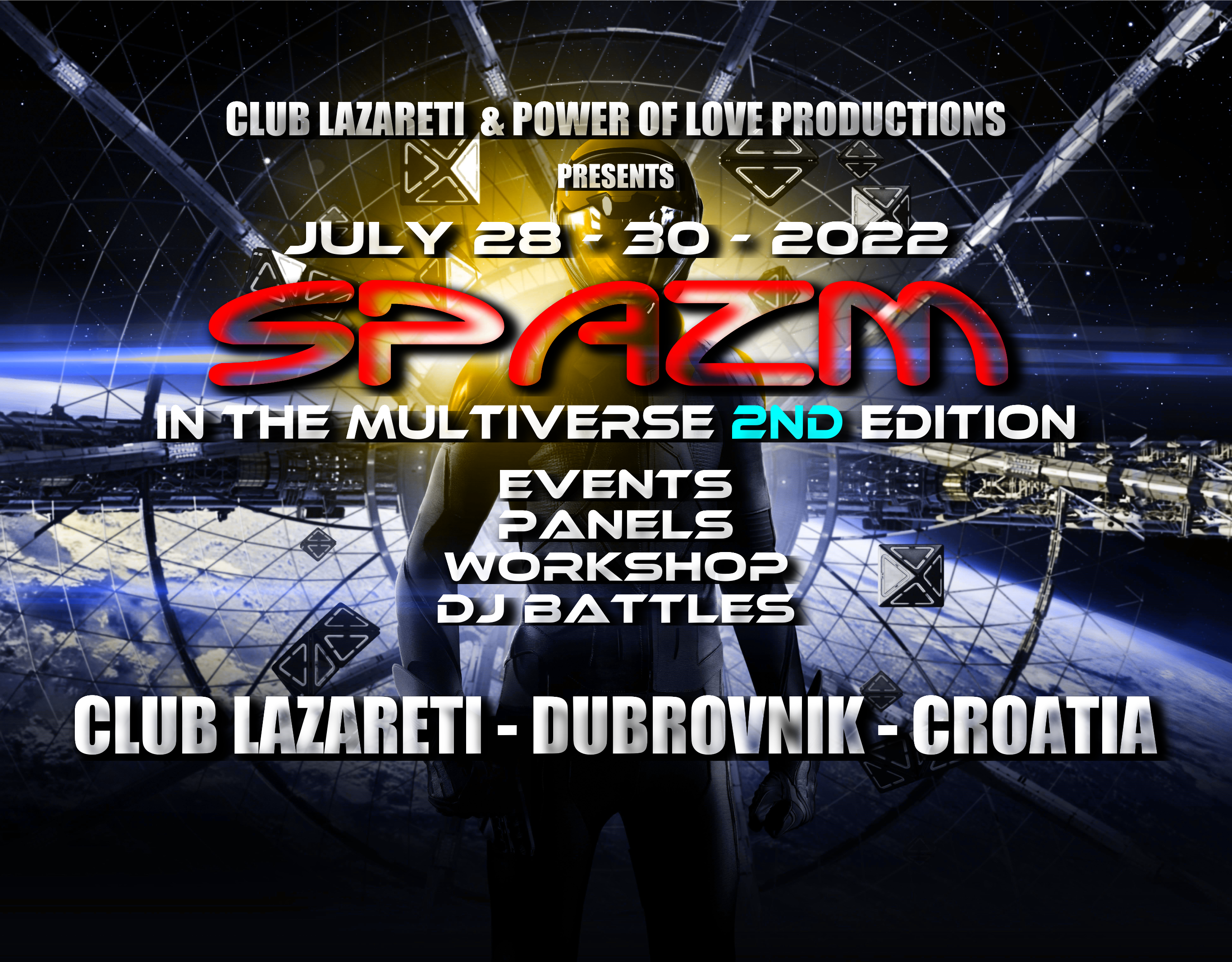 SPAZM IN THE MULTIVERSE - SUMMER MUSIC SUMMIT - DUBROVNIK bij Club ...