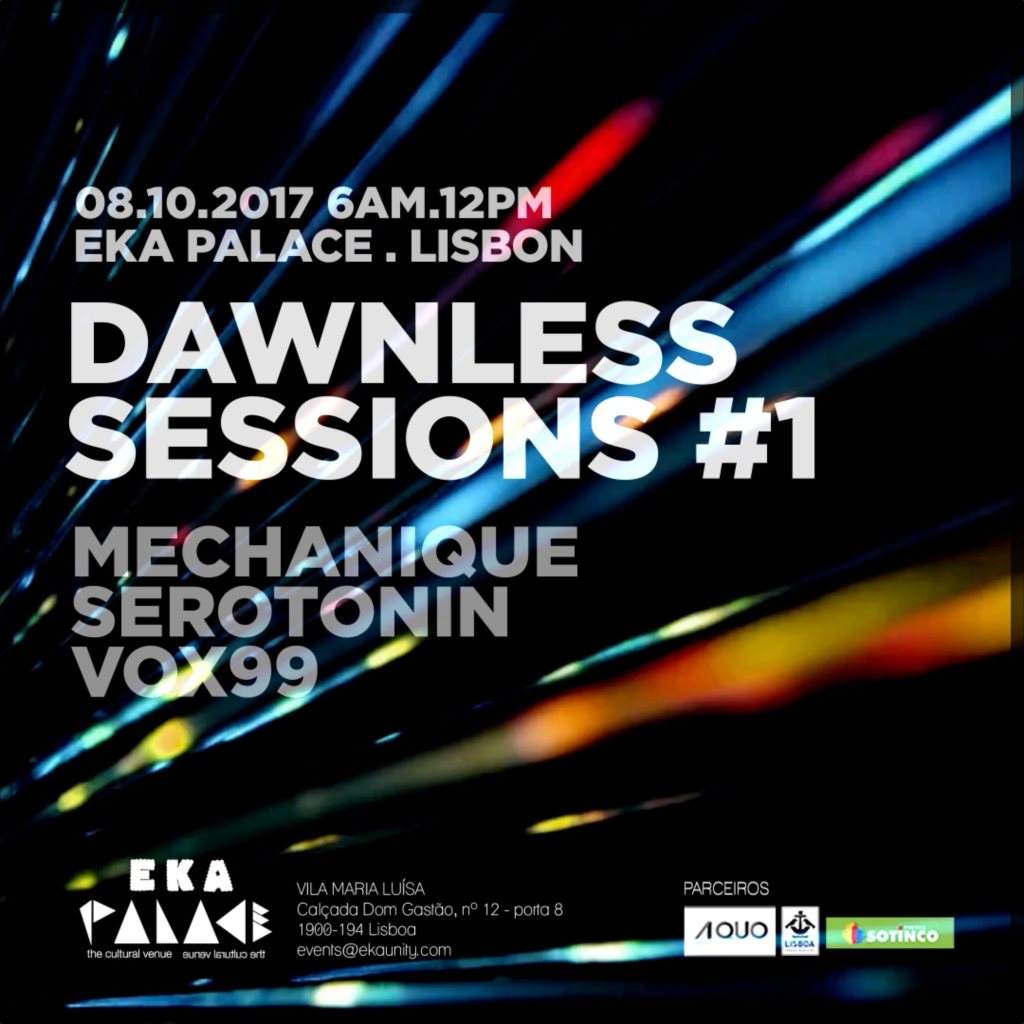 Dawnless Sessions - フライヤー表