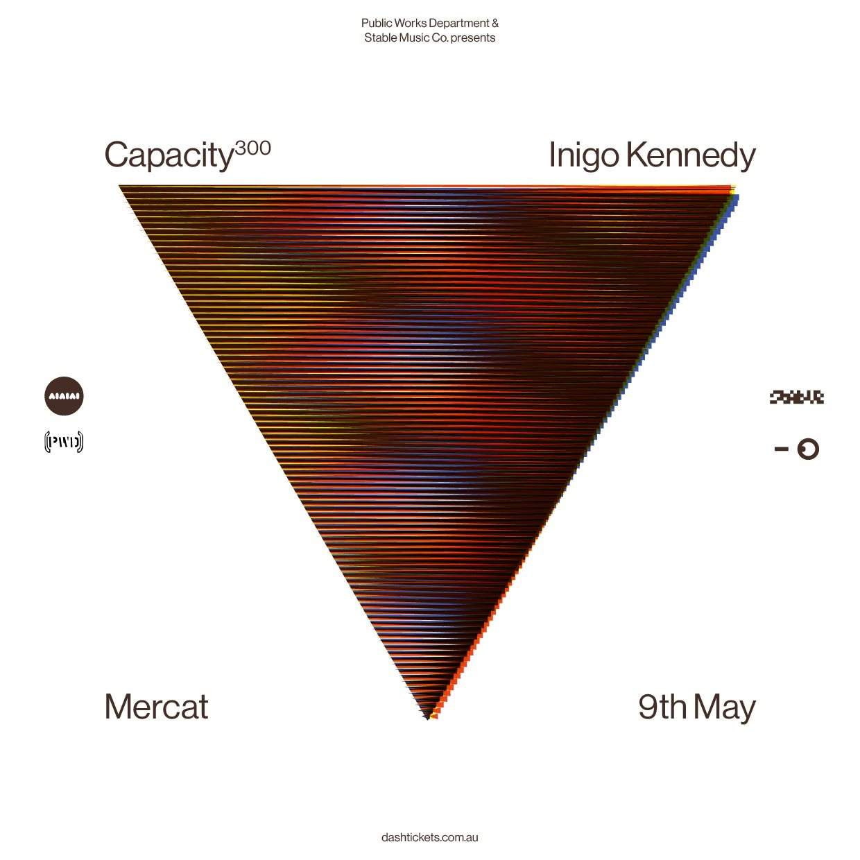Capacity 300 - Inigo Kennedy - フライヤー表