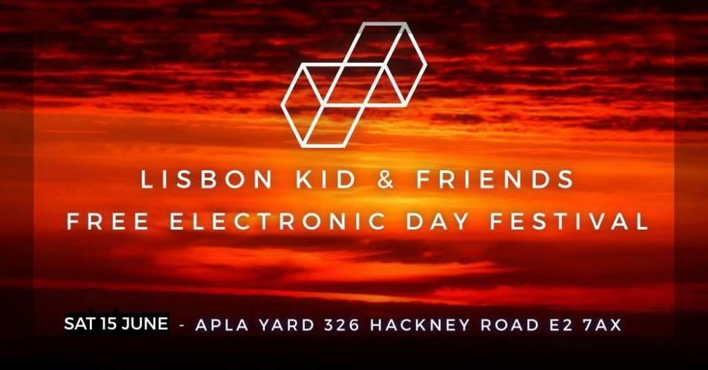 Lisbon Kid & Friends Free Electronic Day Festival - フライヤー裏