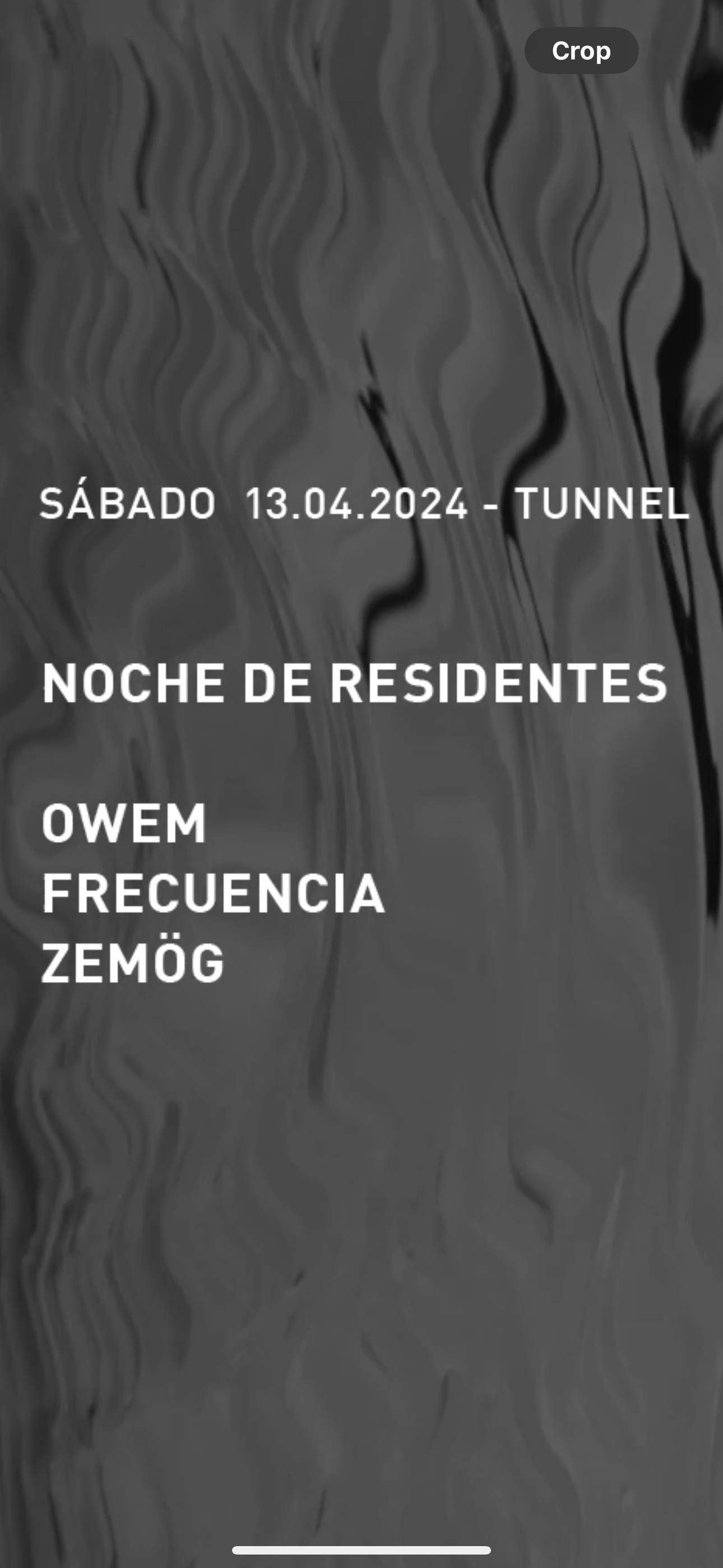 Tunnel Pres. Noche de Residentes - Página frontal